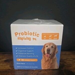 Probiotic Chewable Tablets for Dogs - Blue & White